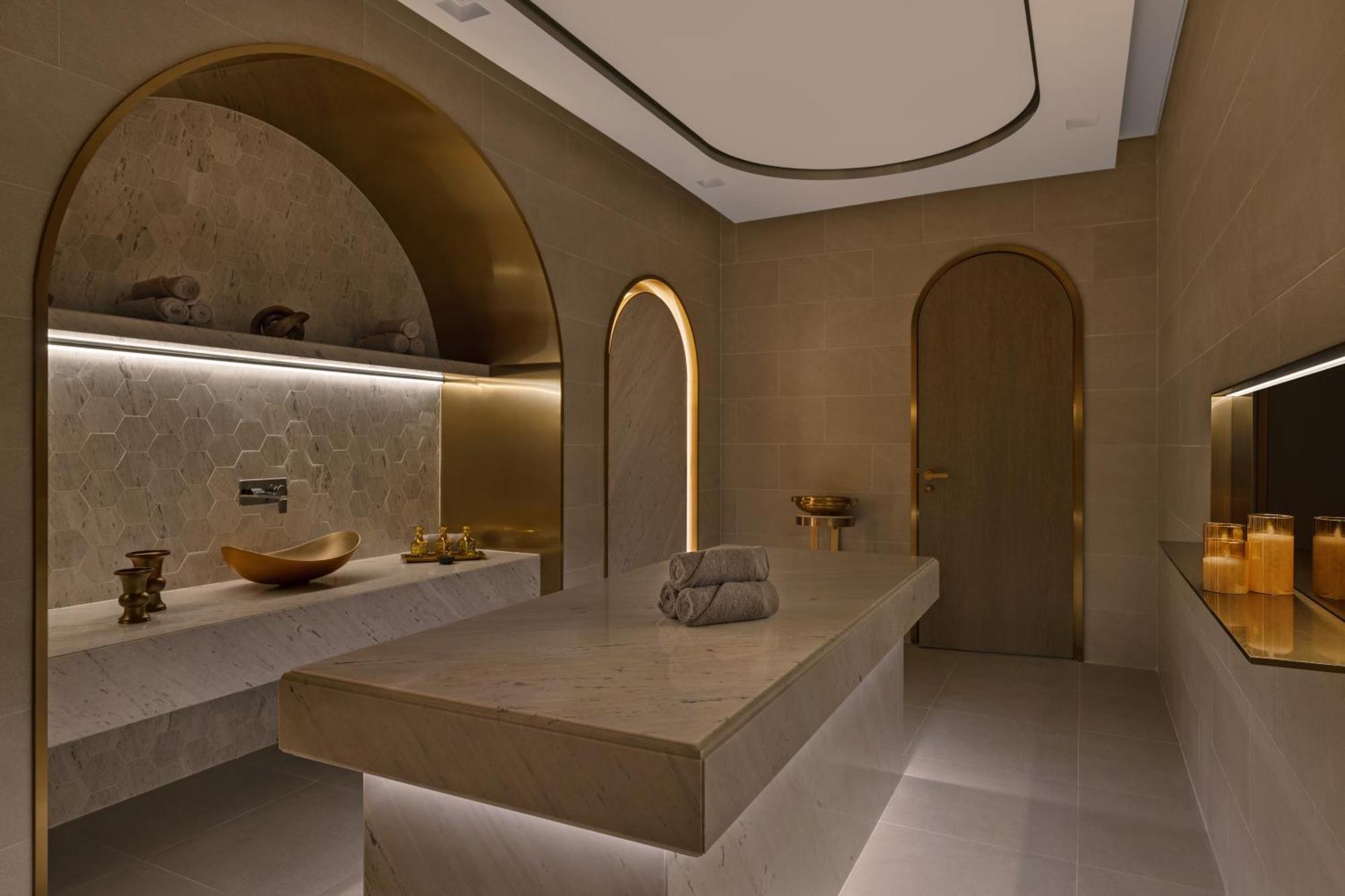 Palace Dubai Creek Harbour Extérieur photo 3D rendering of a bathroom